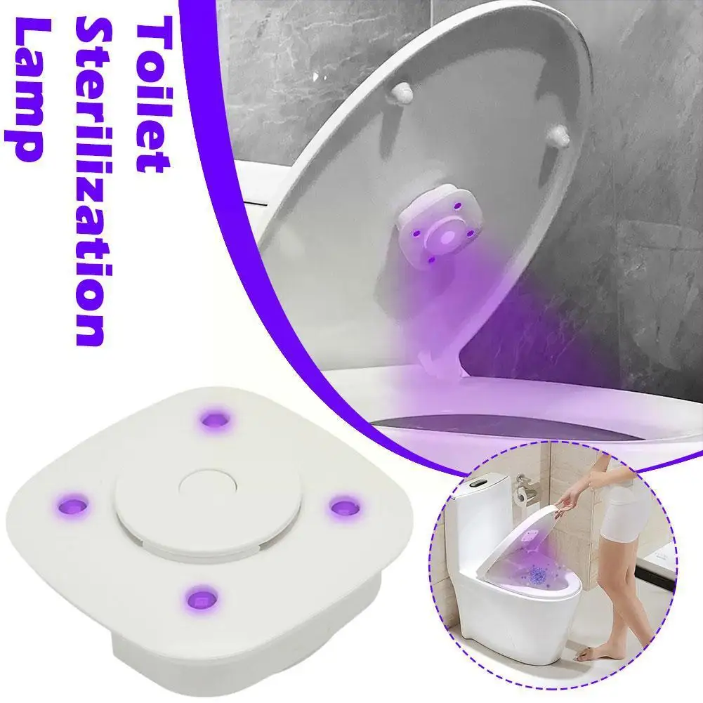 휴대용 화장실 살균 램프, USB LED 색상, 충전식 방수, 화장실 그릇 WC 루미나리아 램프, 욕실 세척 M7M2