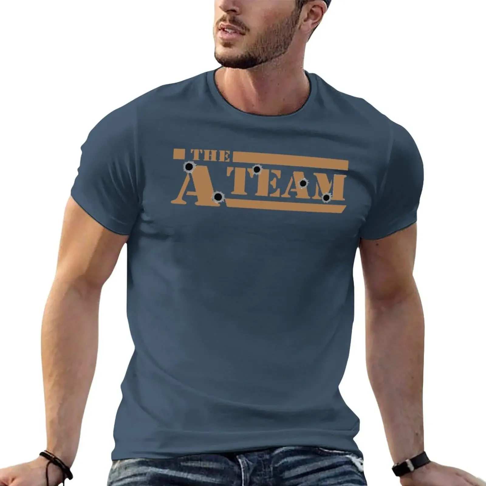 

A-Team T-Shirt hippie clothes anime t shirt men