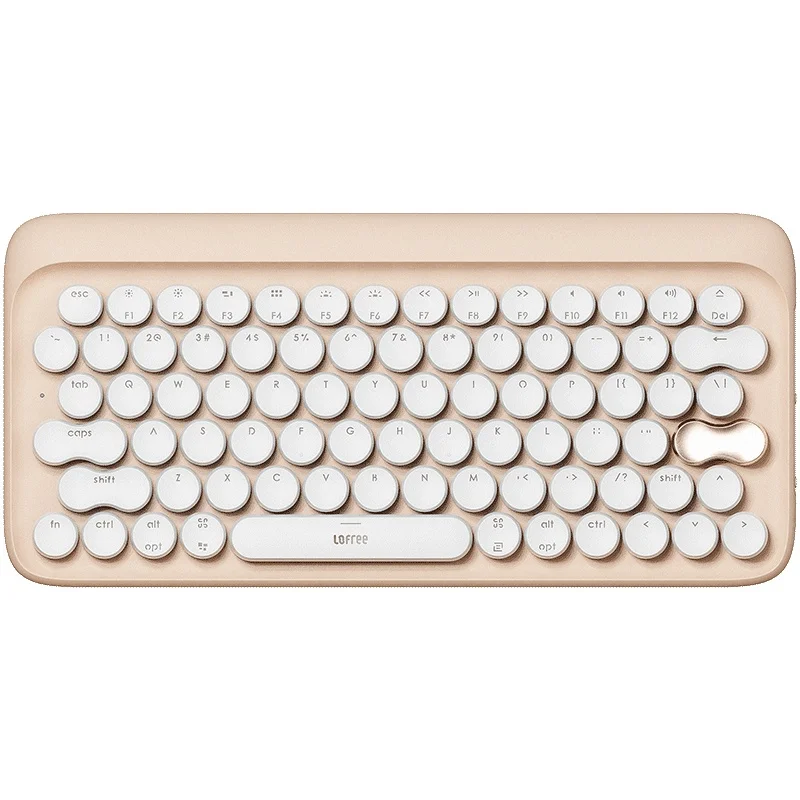 Sanreya Original Lofree DOT Wireless Mechanical Keyboard Bluetooth Keyboard with LED Backlight | Built-in 4000mAh Large Battery 