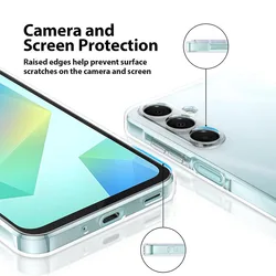 Ultra Thin Transparent Silicone Shockproof Back Cover - Slim Soft Shell Case - Galaxy A07 4G