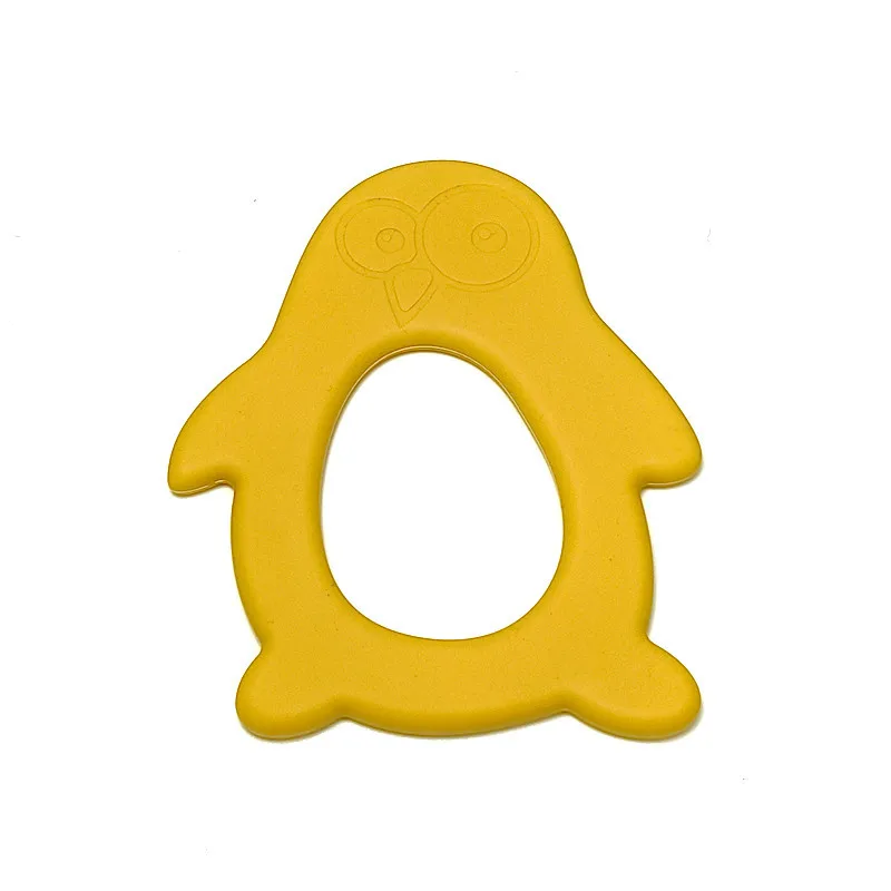 1/9pcs Silicone teether penguin baby teething stick children mouth muscle trainer biting music toys mother and child supplies