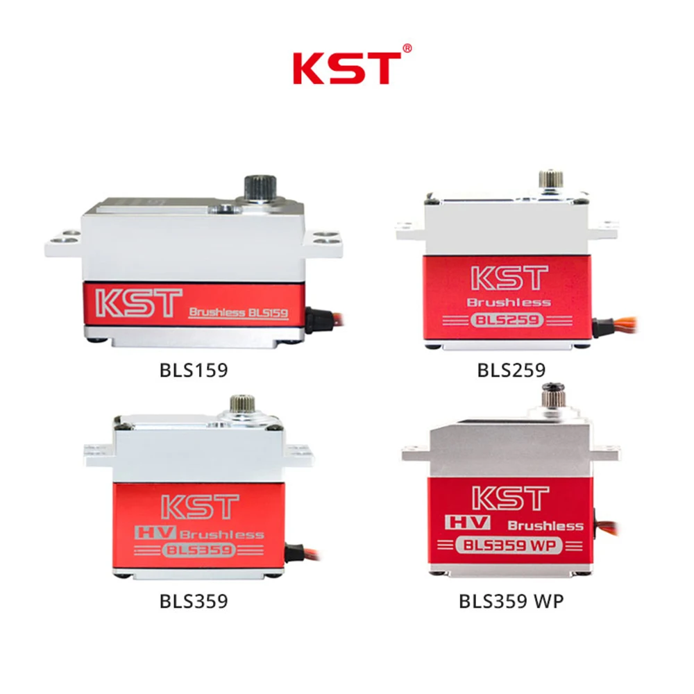 

Металлический рулевой механизм с высоким крутящим моментом серии KST BLS BLS159, бесщеточный рулевой механизм для автомобиля BLS259 BLS359