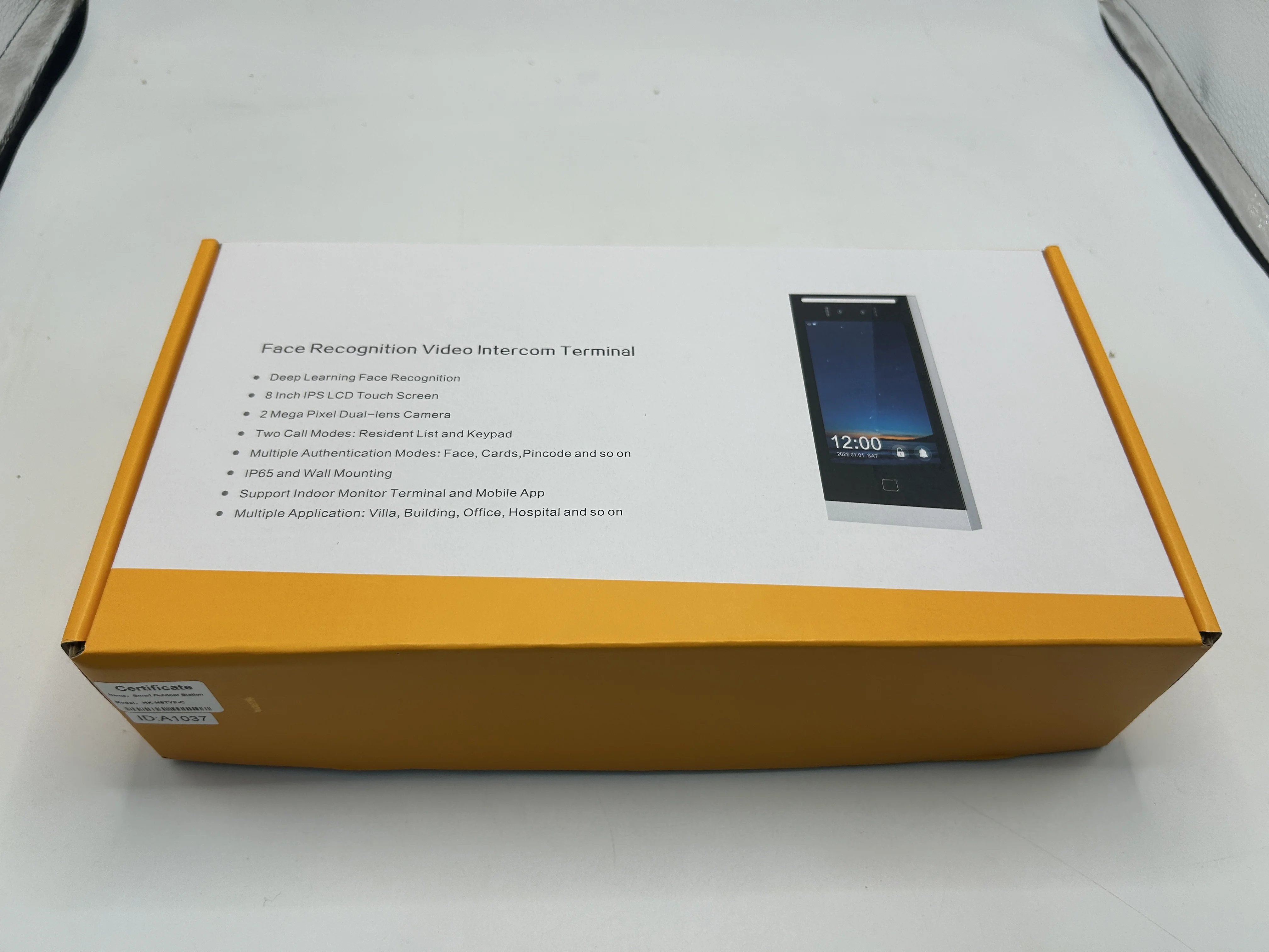 도매 아파트 도어폰 IP 인터콤 시스템 오디오 비디오 도어폰 투야 앱 지원 HK-H8TYF-C