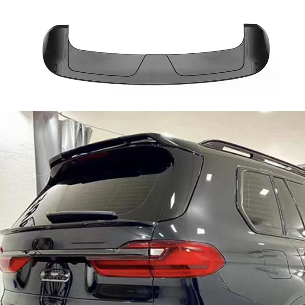 

Glossy Black Rear Roof Spoiler For BMW X7 G07 2019 2020 2021 2022 2023 ABS Car Rear Trunk Window Roof Boot Lip Wing Spoiler