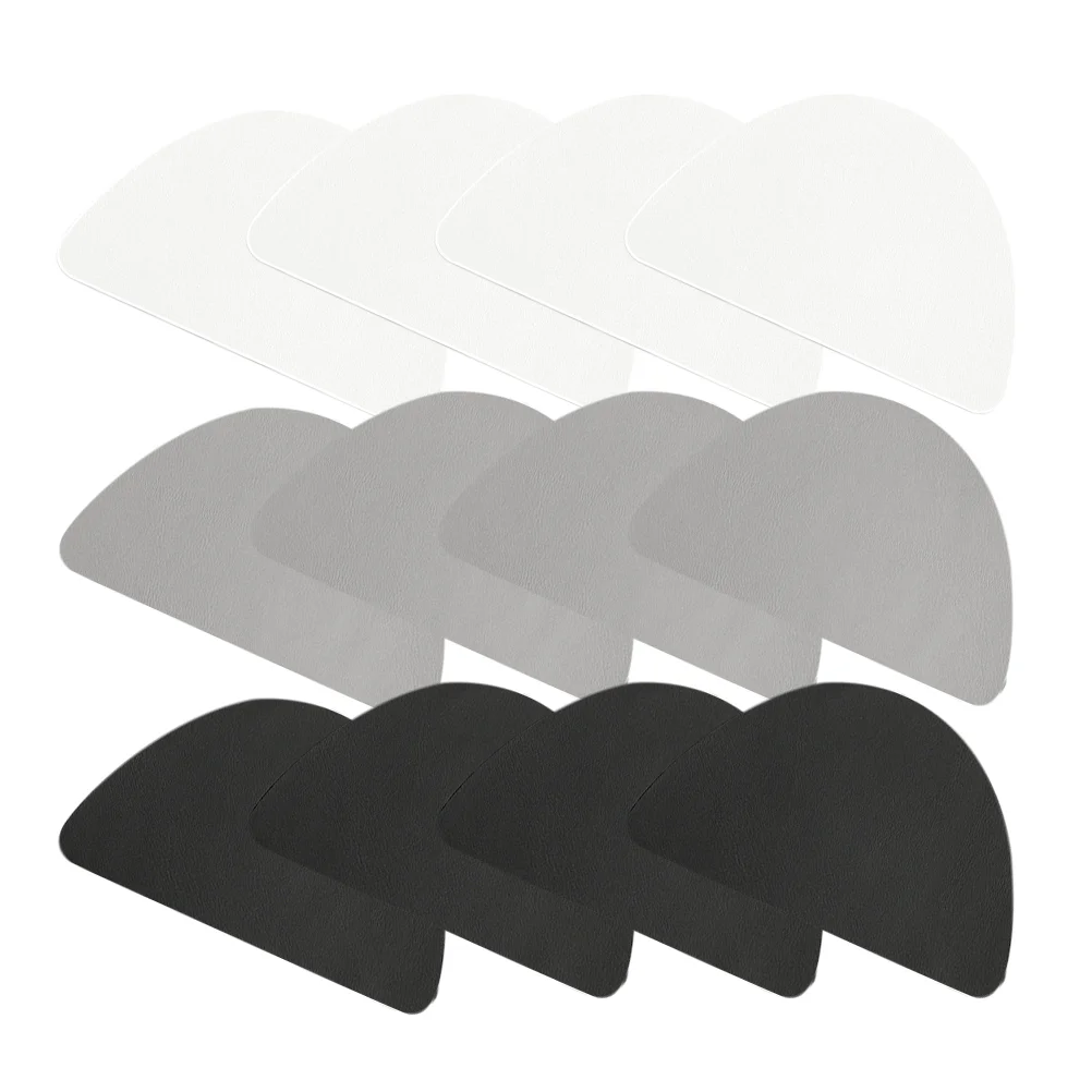 

12 Pcs Shoe Repair Stickers Patches Heels Tool Pu for Kit Boot Protectors Adhesive Boots Hole Holes