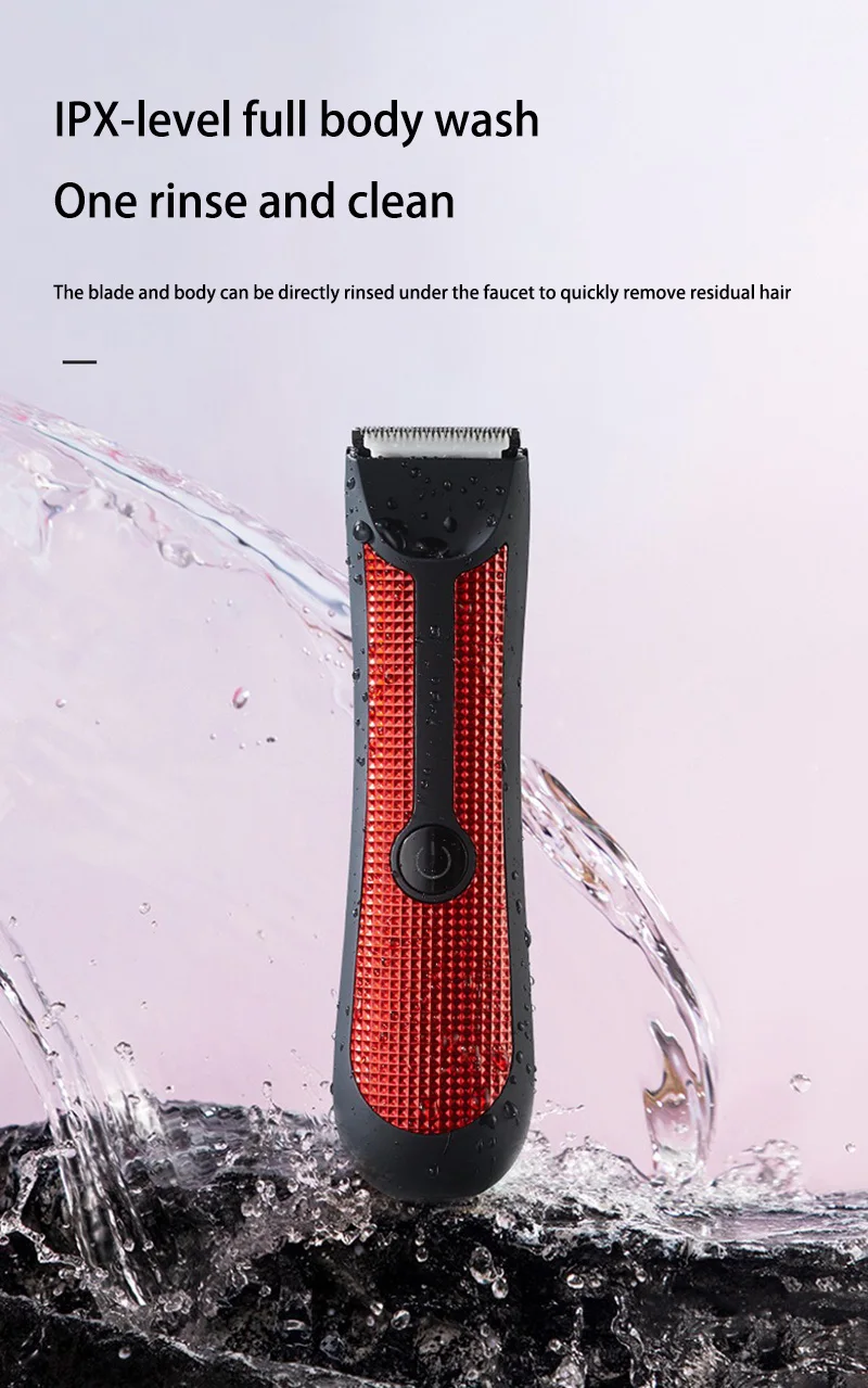XIAOMI Mens Body Hair Trimmer for Men Balls Women Lady Shaver Hair Removal Bikini Trimmer Groin & Body Shaver Arm Beard Razor 4