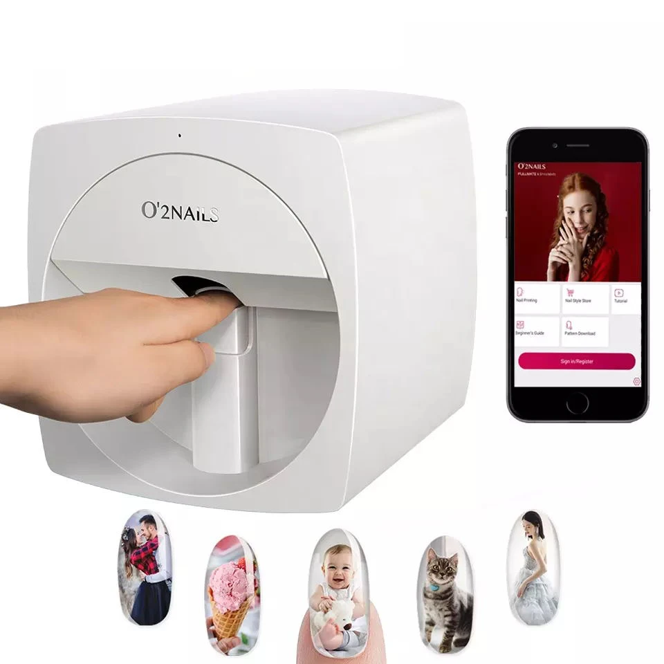 Digital nail art printer for sale wifi intelligent machine auto electric nail  art printer V11 free shipping - AliExpress