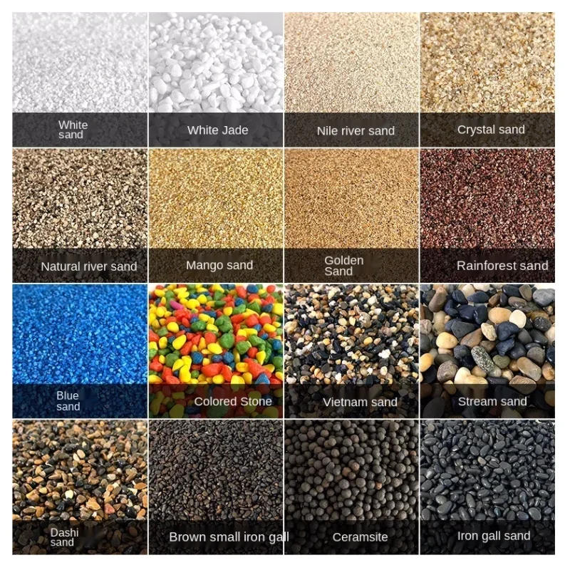 Aquarium Decoration Aquarium soil Fish tank landscaping bottom sand stone aquarium plants live fish accessories