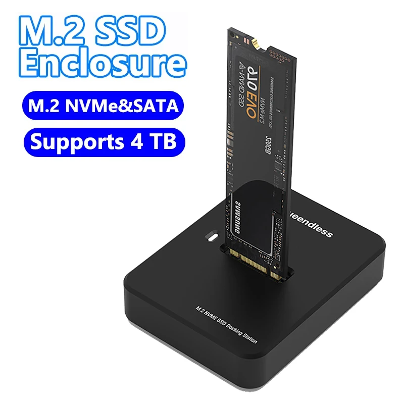NVME SSD Case 10Gbps M2 NVME Adapter Tool Free