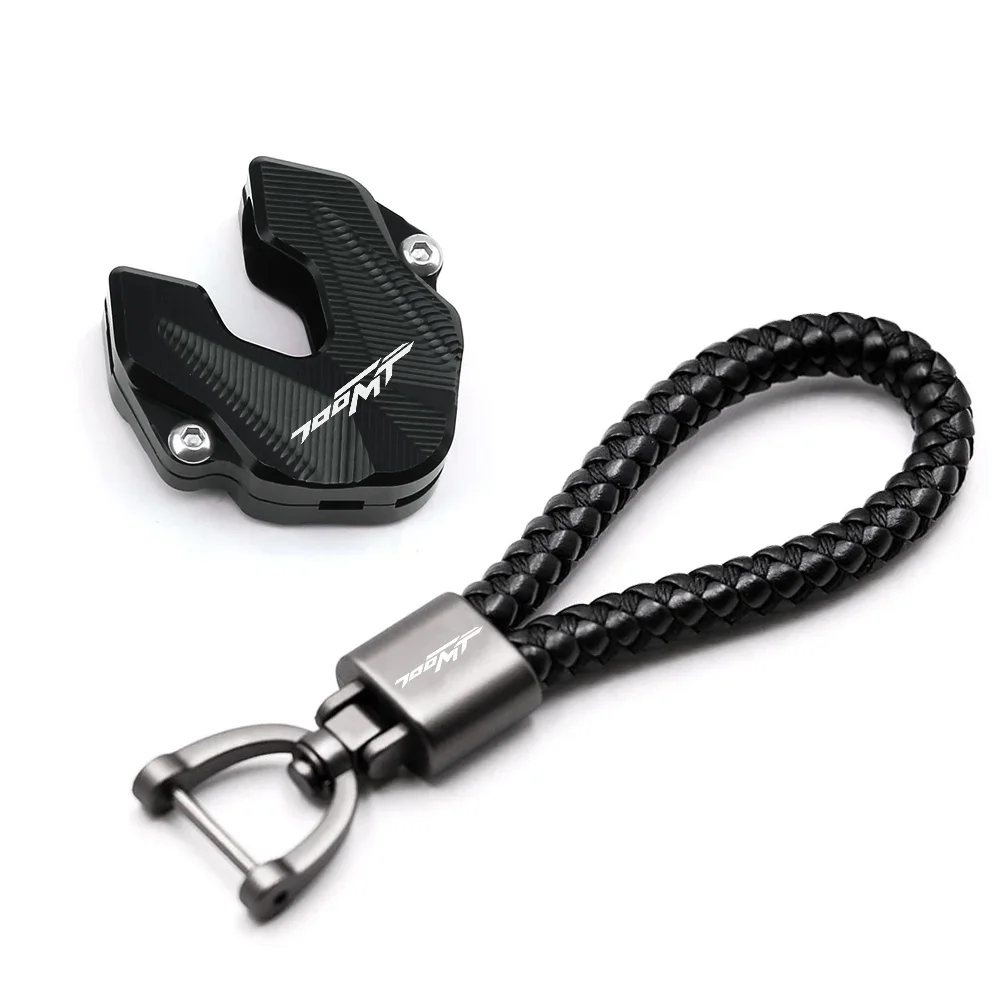 CNC Aluminum Motorcycle Key Cover and Keychain - Premium Modified Design