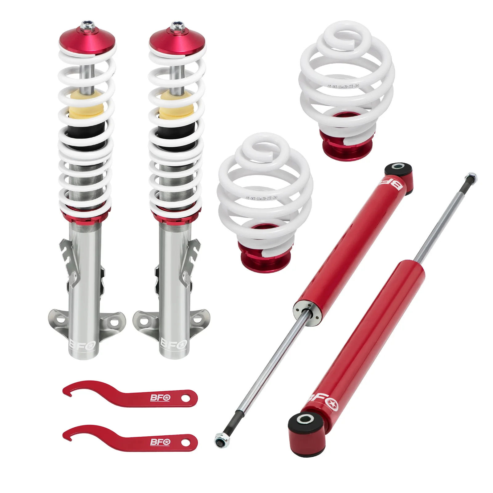Kit Coilovers Da Strada Regolabile Per Puntoni Bmw E36 Saloon Touring Cabrio Coupe