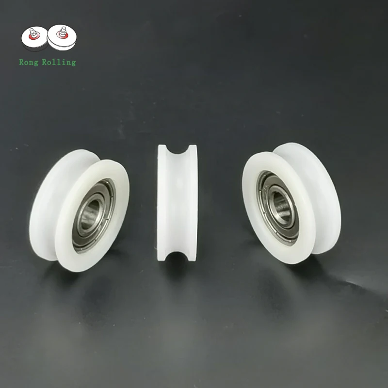 Porta ou Janela Embalagens de Rolamento de Nylon 626zz Interna mm Diâmetro do Rolo 30 mm Espessura 10 mm Rolos para Porta Deslizante 6*30*10