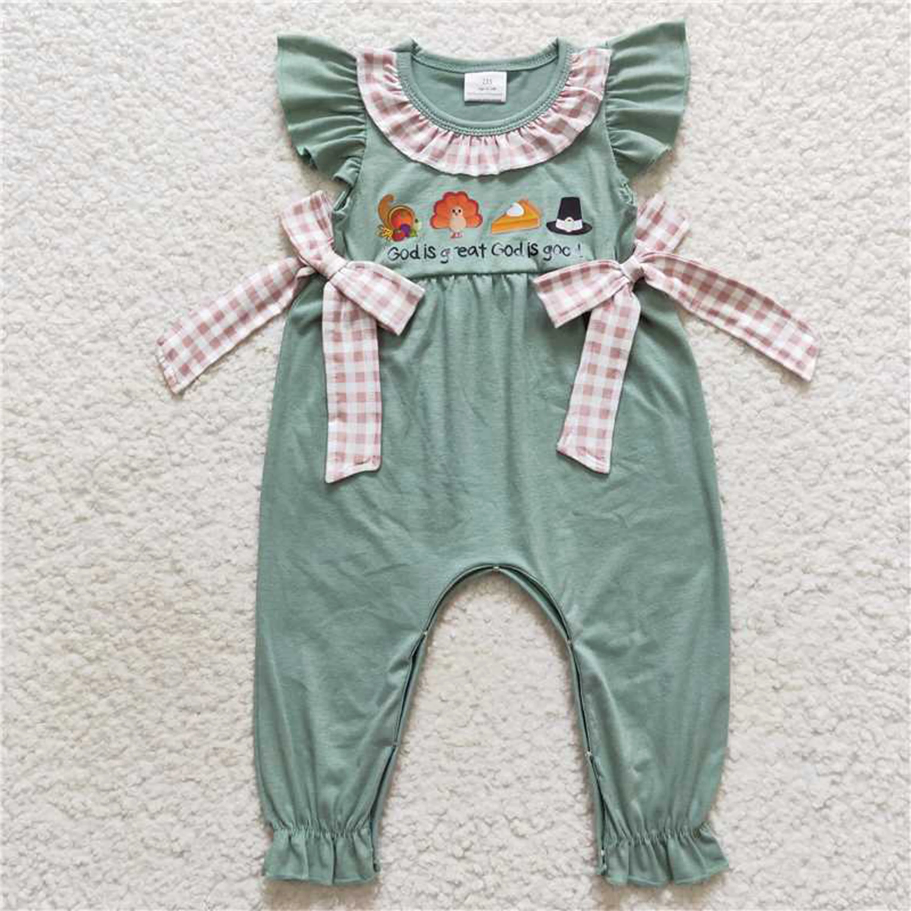 Thanksgiving Turkey Pie Sibling Clothing for Children Baby Boy Girl