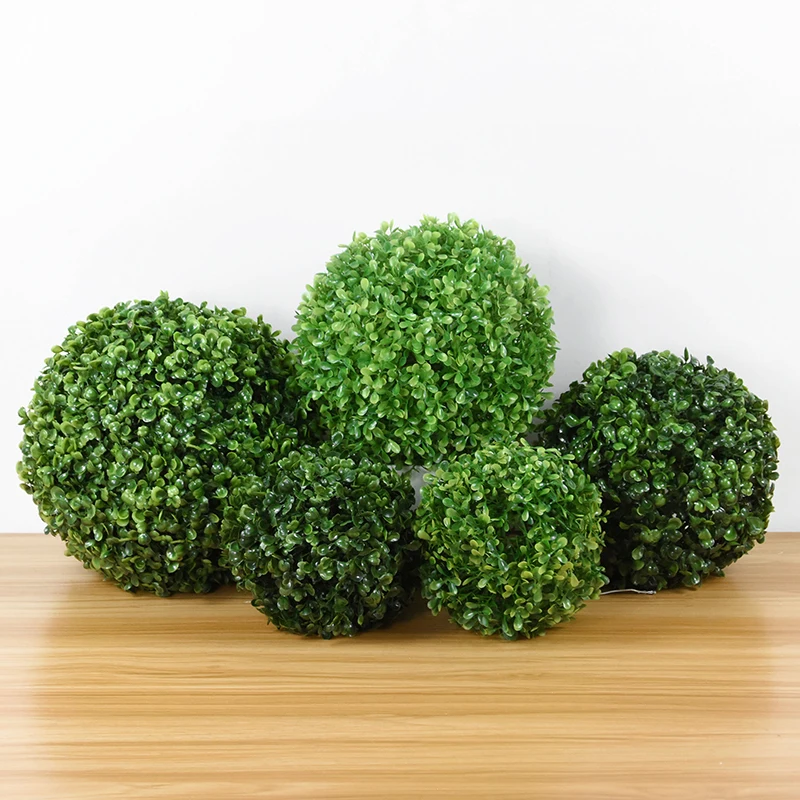 18/23/28cm Artificial Milan Grass Ball Simulation Green Plants Ball for