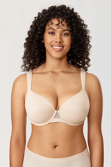 Buy Mierside Women's Plus size Undewire Padded Bra (30DDD) Online