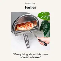 NEW Outdoor Pizza Oven, Grey, Portable, Gas & Wood Fired, Restaurant-Grade 2