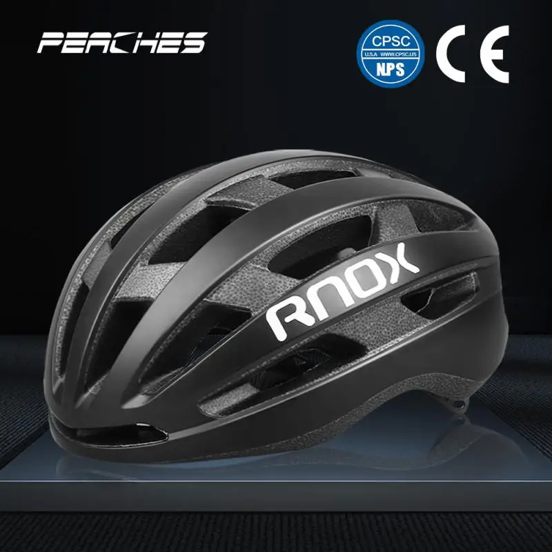 RNOX Cycling Helmet Waterproof Electric Scooter Bicycle Helmets MTB Mountain Bike Capacete Safety Men Riding Hat Cascos Ciclismo