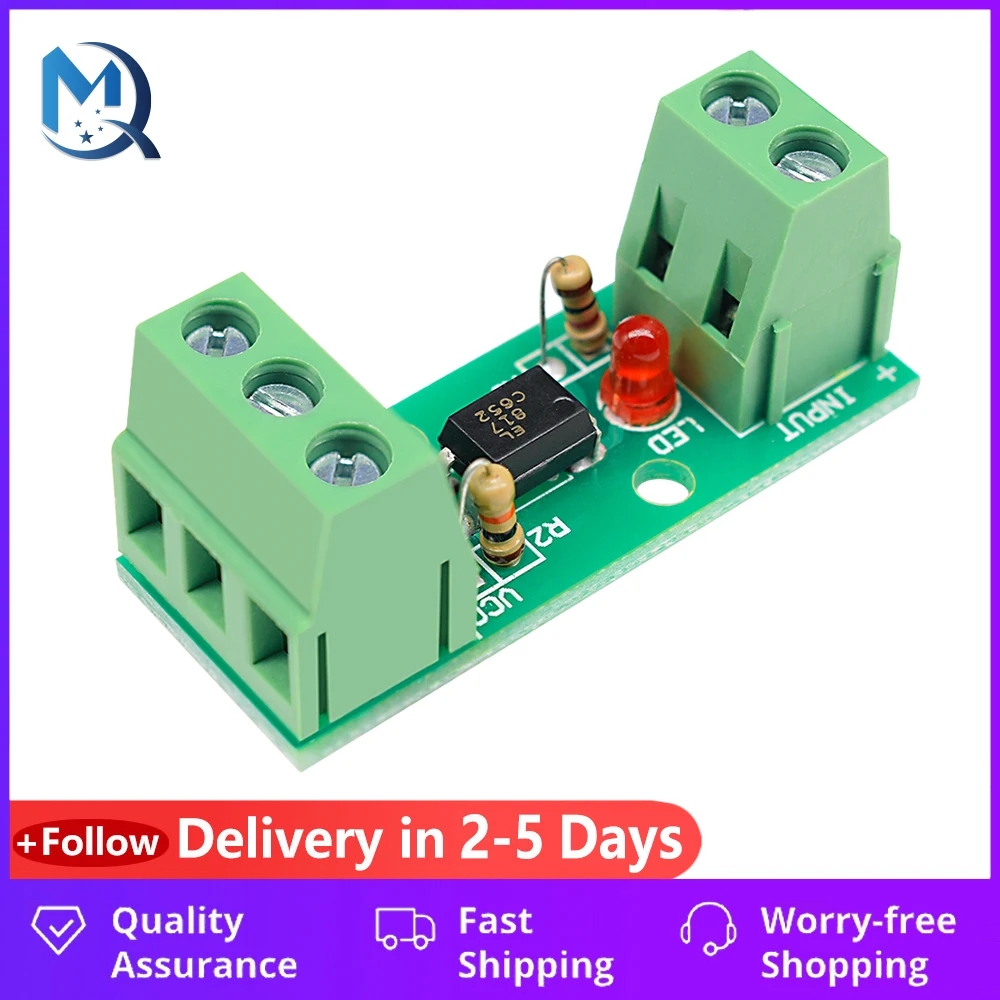 1 채널 방식 옵토 커플러 절연 모듈 PC817 EL817 12V 광전 절연체 레일 홀더 PLC 드라이브 모터 보드 모듈 ...