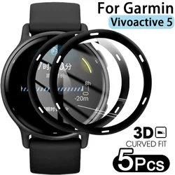 Premium 3D Curved Anti - Scratch Full Coverage Screen Protector Film (1 - 5 Pack) - Vivoactive 5 (2 PCS)