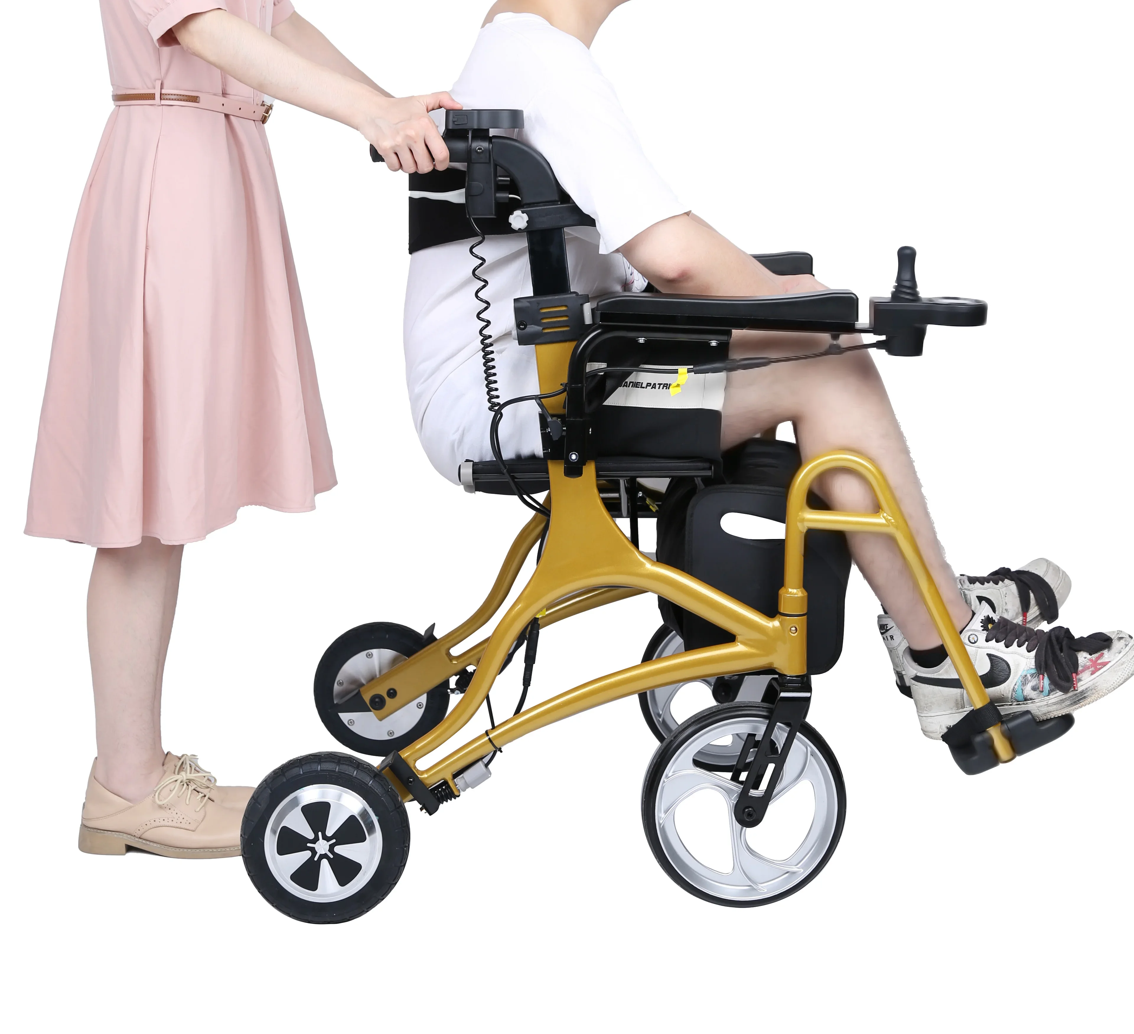 walking rollator electric intelligent walking assist robot disabled wheel chair