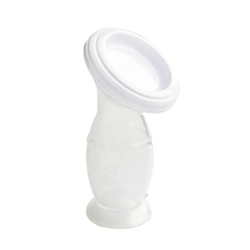 Upgraded Manual Breast Pump Silicone Portable Milk Collection Device Baby Feeding Tool Handheld Expression Extractor