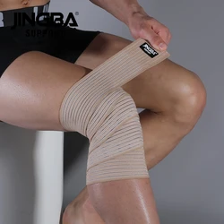 High Elastic Knee Support Bandage with Thermal Protection (Khaki)