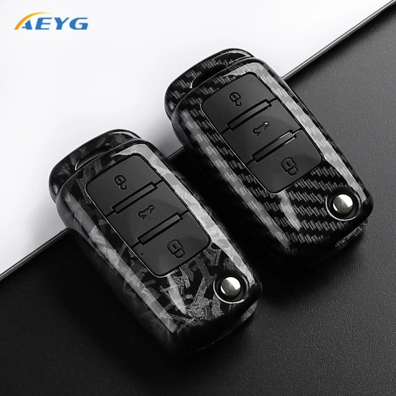 ABS Carbon Fiber Car Key Case Cover For VW Volkswagen Polo Tiguan Passat B5 B6 B7 Golf 4 5 6 MK6 Jetta Lavida For Skoda Octavia ABS Carbon Fiber Car Key Case Cover For VW Volkswagen Polo Tiguan Passat B5 B6 B7 Golf 4 5 6 MK6 Jetta Lavida For Skoda Octavia