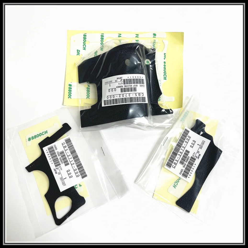 New original Bady rubber (Grip+left side+thumb) For Canon EOS 5D Mark IV ; 5DIV 5D4 DS126461 SLR(With Adhesive)