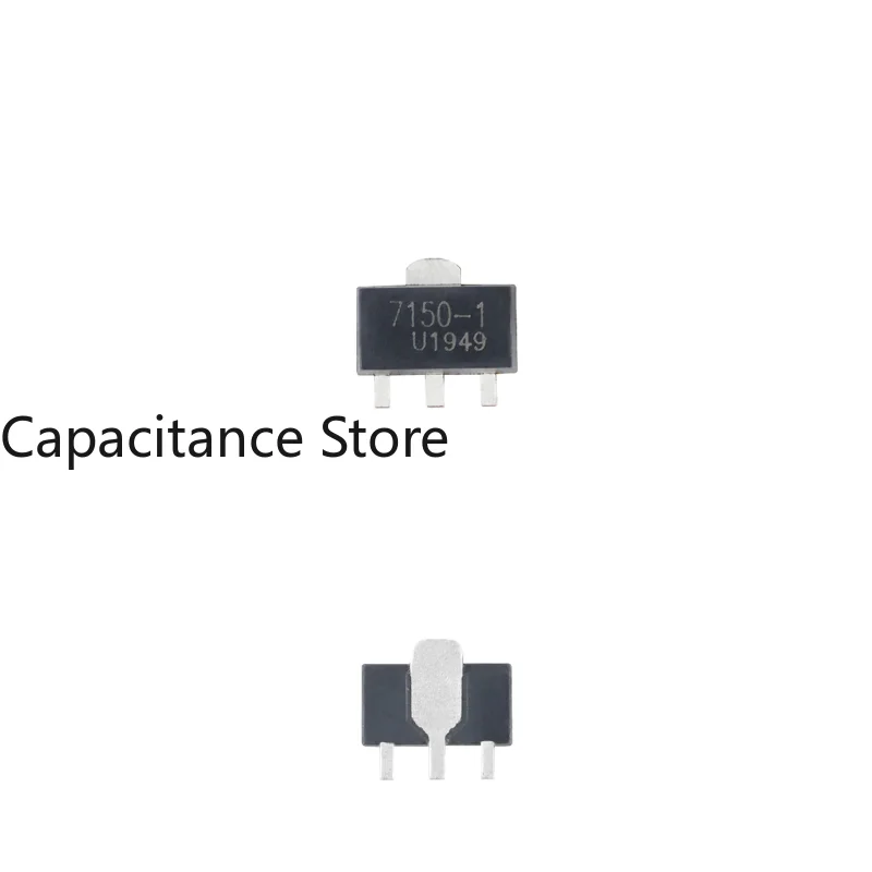 

10PCS Original Genuine HT7150-1 SOT-89 5V/100mA LDO Chip Of Low Dropout Linear Regulator.