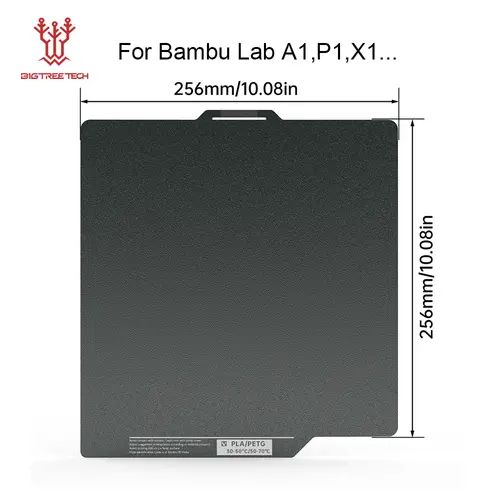 BIQU Panda Build Plate CryoGrip Pro Coating No Clog Spring Steel Double-sided for BambuLab Voron Kobra Adventurer 5M 3D Printer - Image 12