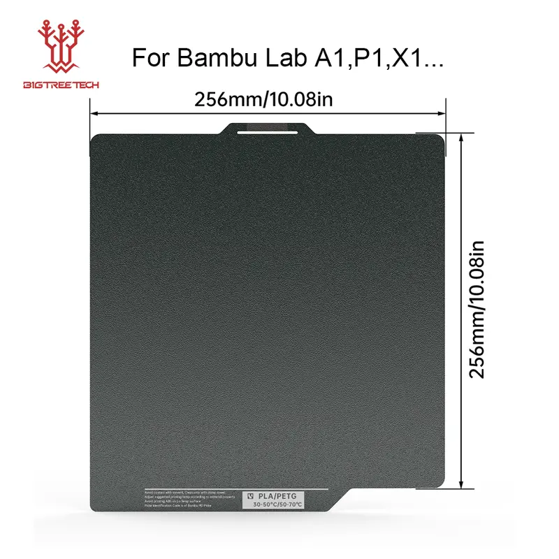 BIQU Panda Build Plate CryoGrip Pro Coating No Clog Spring Steel Double-sided for BambuLab Voron Kobra Adventurer 5M 3D Printer - Image 12