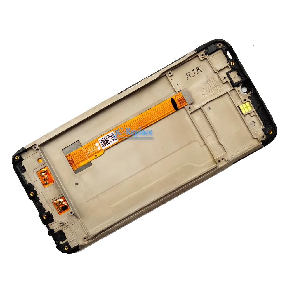 ひとひと Y1079-19 y1635-1 2点 Tested Black 6.22inch For Vivo Y1s 2020 Lcd Display Touch Screen