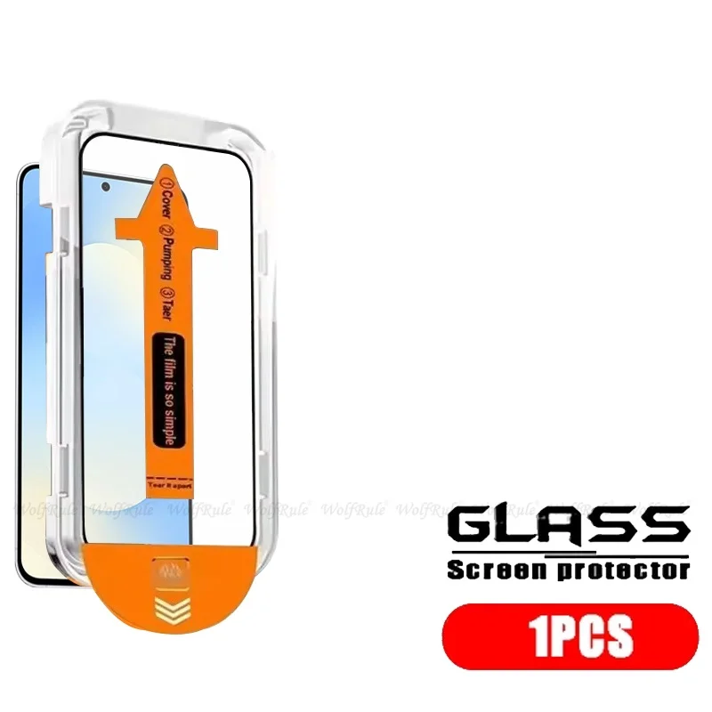 Premium 9H Tempered Glass Screen Protector - Easy Installation, Dust-Free (1-4 Pack)