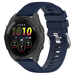 Original Silicone Watch Strap - 18mm, 20mm, 22mm - Premium Correa Bracelet Band - Quick Release 18mm (Midnight Blue)