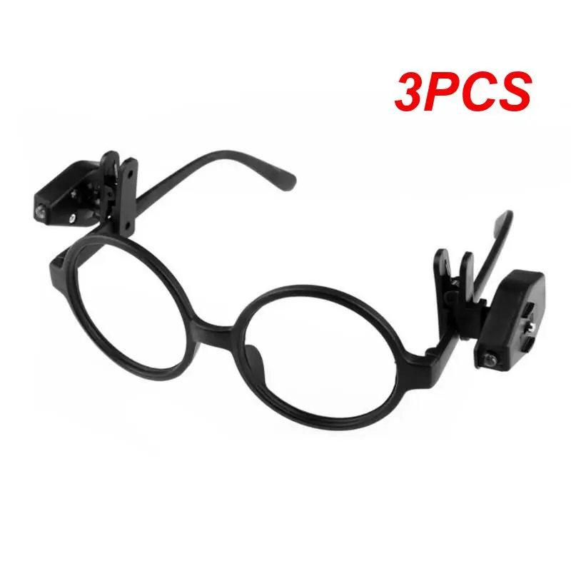 

3PCS set Adjustable Mini Reading Lamp LED Light Flashlight Glasses Reading Lamp Clip Lamp Universal Eyewear Flexible Book Light