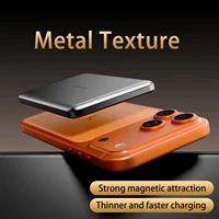Metal Magnetic Wireless Power Bank 20W USB-C Fast Charging Protable External Battery for iPhone 17 16 15 14 13 12 Smartphone - Image 6