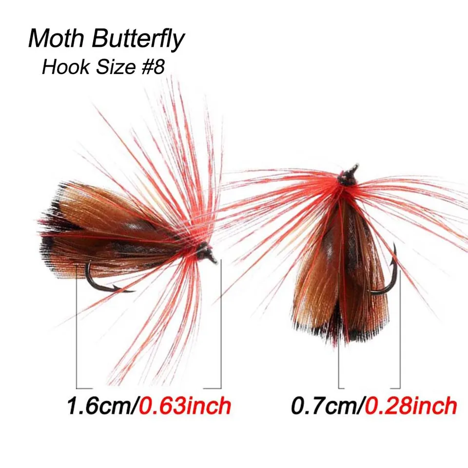 Ninfame Miste 10/12 30 Mosche Per Pesca A Trota - Ninfe Testa D - Foto 8