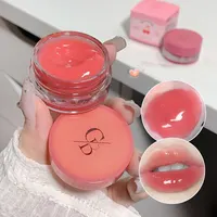 Canned Jam Lip Gloss Gege Bear Jam Lip Honey Moisturizing and Shiny Mirror Non Sticky Makeup Lip Glaze 1