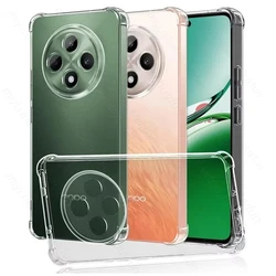 Clear Crystal TPU Soft Shockproof Phone Case for Reno12 FS 5G (Transparent)