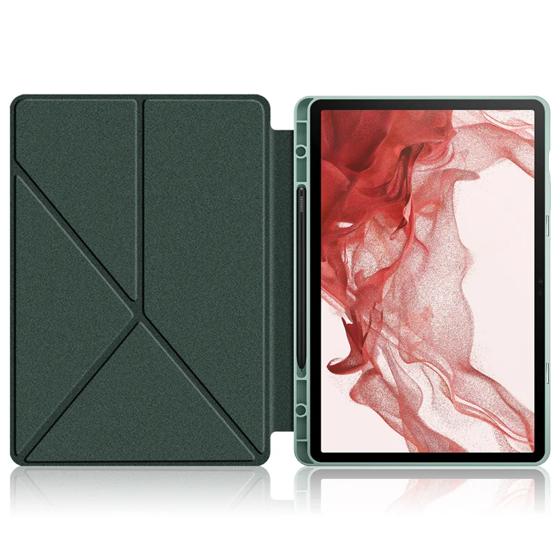 Capa Magnética para Samsung Galaxy Tab s Pen Holder Smart Folding Cover s9 Plus - Imagem 3
