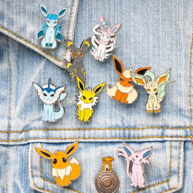 イーブイ フレンズ ピンバッジ イーブイフレンズ ピンバッジ 9種