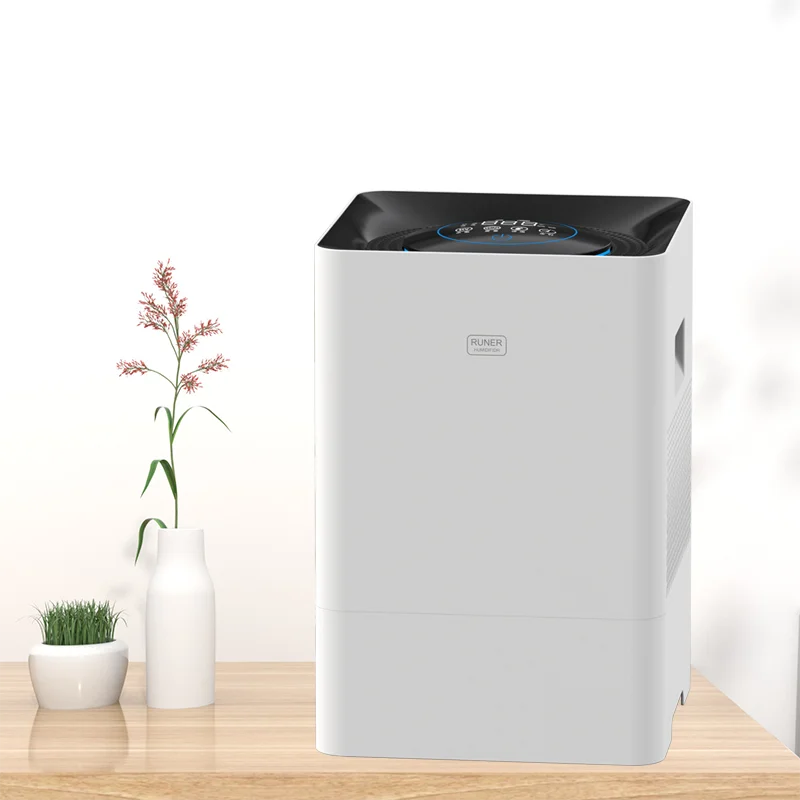 

2In1 Air Washer Cleaner Purifier 2 In 1 Hybrid Tuya Room Smart Wifi Evaporative Humidifier With Hepa H13 H14 Filter For Home