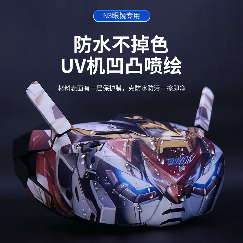 Colorful Decorative Sticker Anti-scratch Protection Film PVC Cool Skin Pad Pasting For DJI Goggles N3 For DJI NEO/AVATA 2 ACC drone accessories