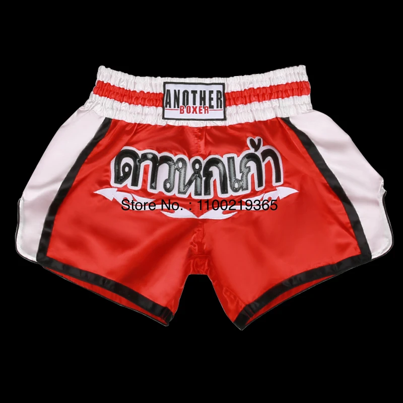 Muay Thai Boxing Shorts for Adults Kids Grappling Training