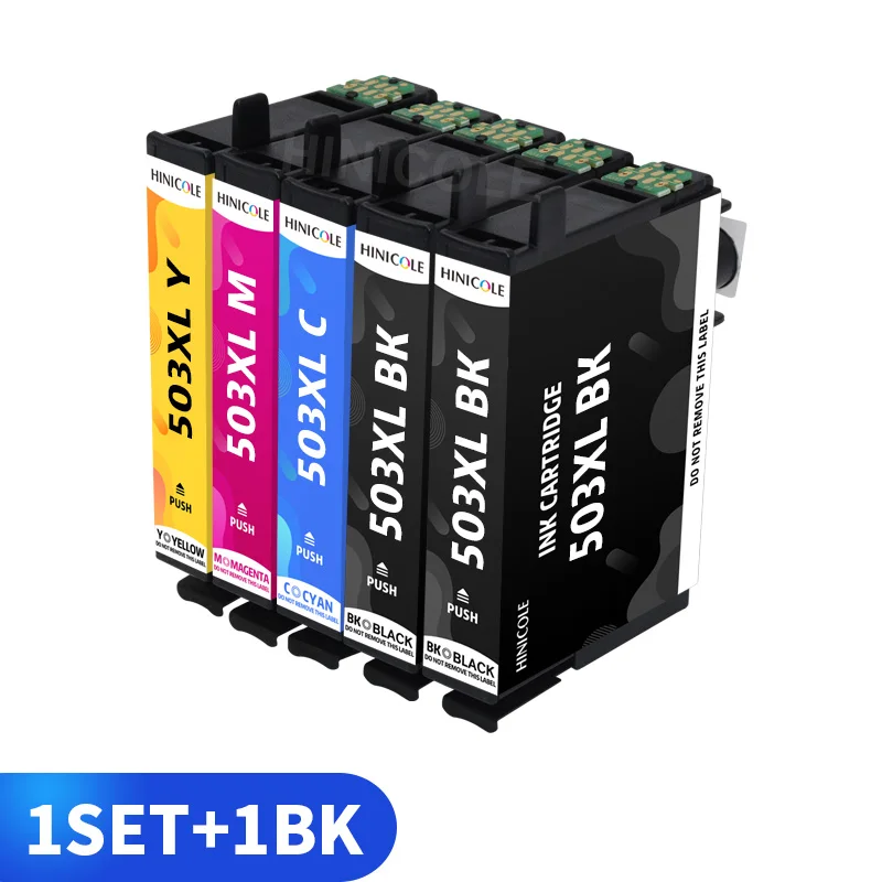 503 T503 Xl 503xl T503xl Compatible Color Inkjet Ink Cartridge For Epson Xp -5200/xp-5205/wf-2960dwf/wf-2965dwf Printer Ink