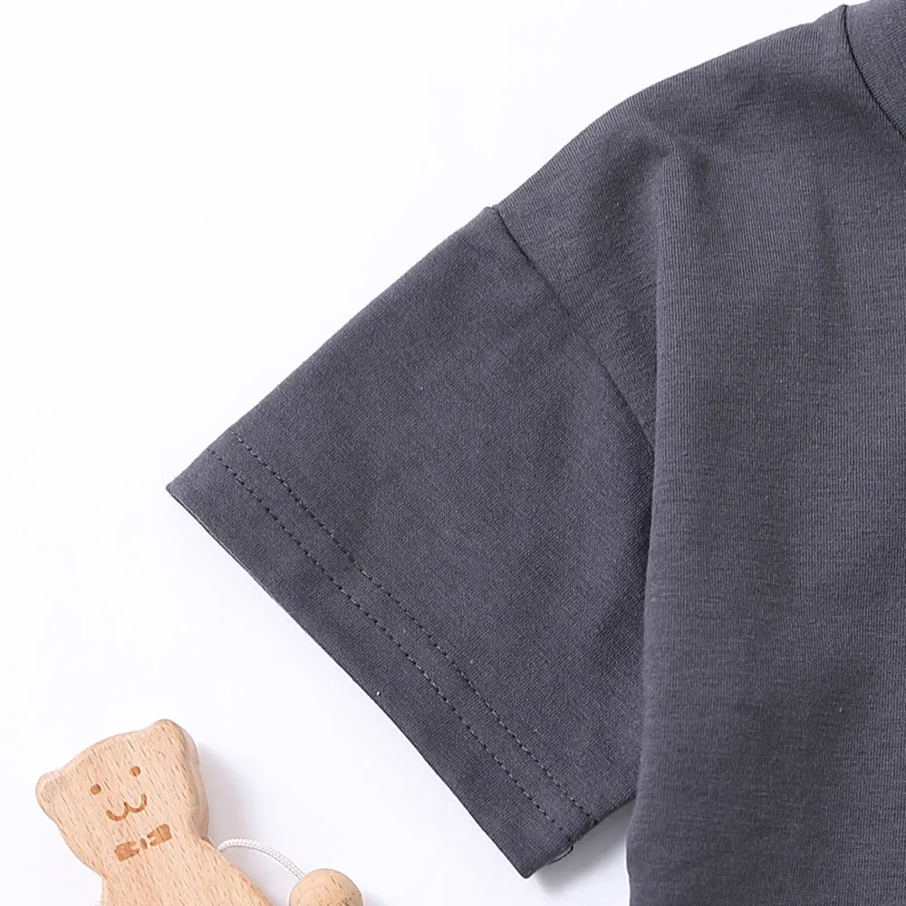 Kids Clothing Set Kids T Shirt Summer Boy's Printed Leisure Suit Toddler Girls T-shirt Shorts Two-piece Set 0-6Y Children's Casual Fashion Suit Kids Clothes