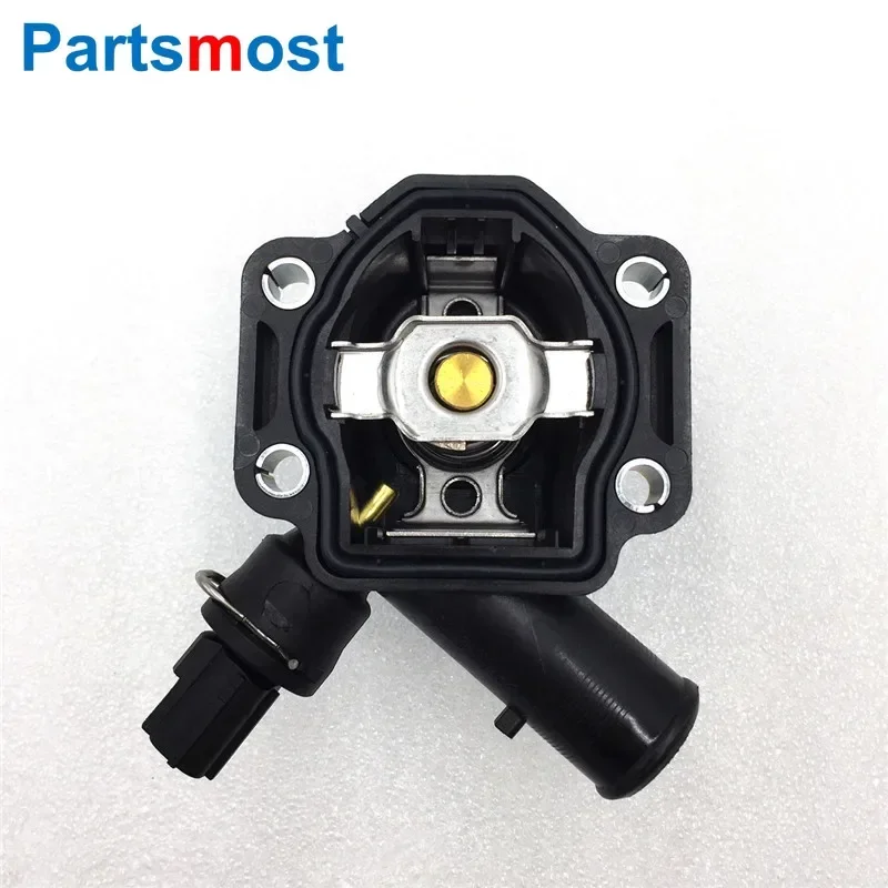 Engine Coolant Thermostat Thermostat Housing Cover 3.2L Petrol with Gasket for LAND ROVER Freelander LR2 Volvo S60 V60 XC60 XC70 XC90