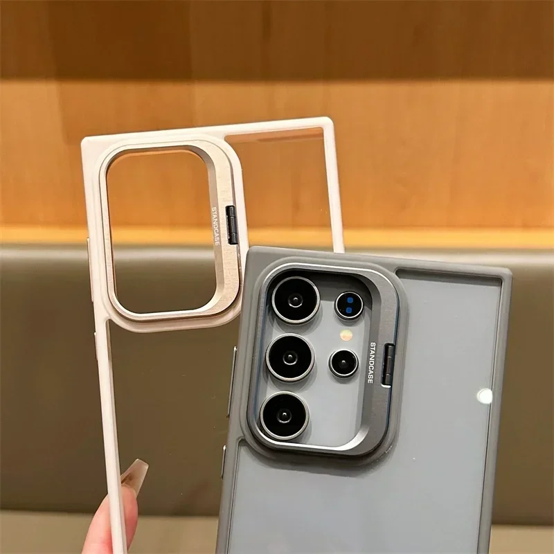 Magnetic Wireless Charging Case with Camera Protector and Clear Holder
