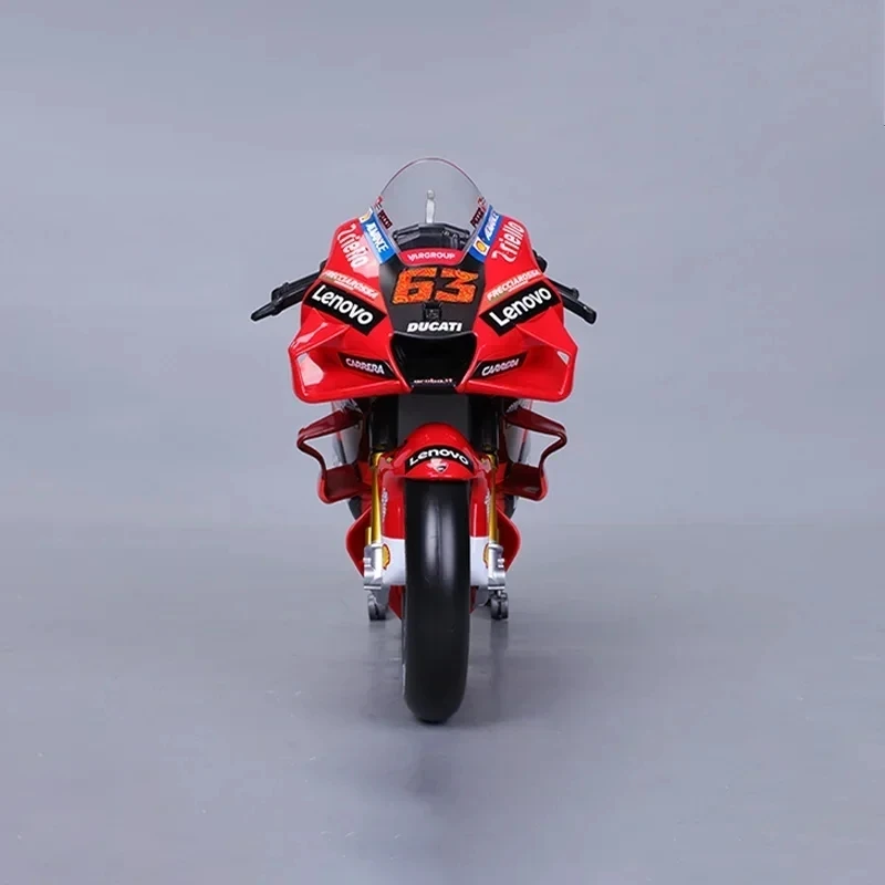 オートバイ・バイク Maisto DESMOSEDICI GP 2022 1:6 1/6 Maisto 2022 Franceso Bagnaia Ducati Desmosedici GP22 #63