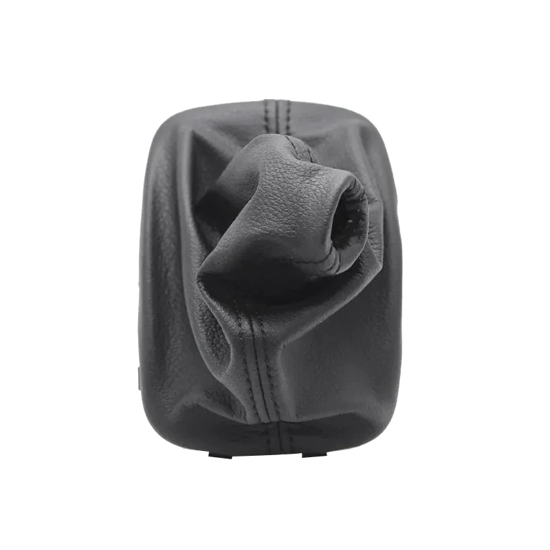 Car Automatic AT Leather Gear Shift Knob Dust-Boot Cover for KIA Forte Koup 2009-2013 846401M500WK